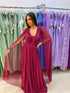 Vestido três listras pequenas com capa